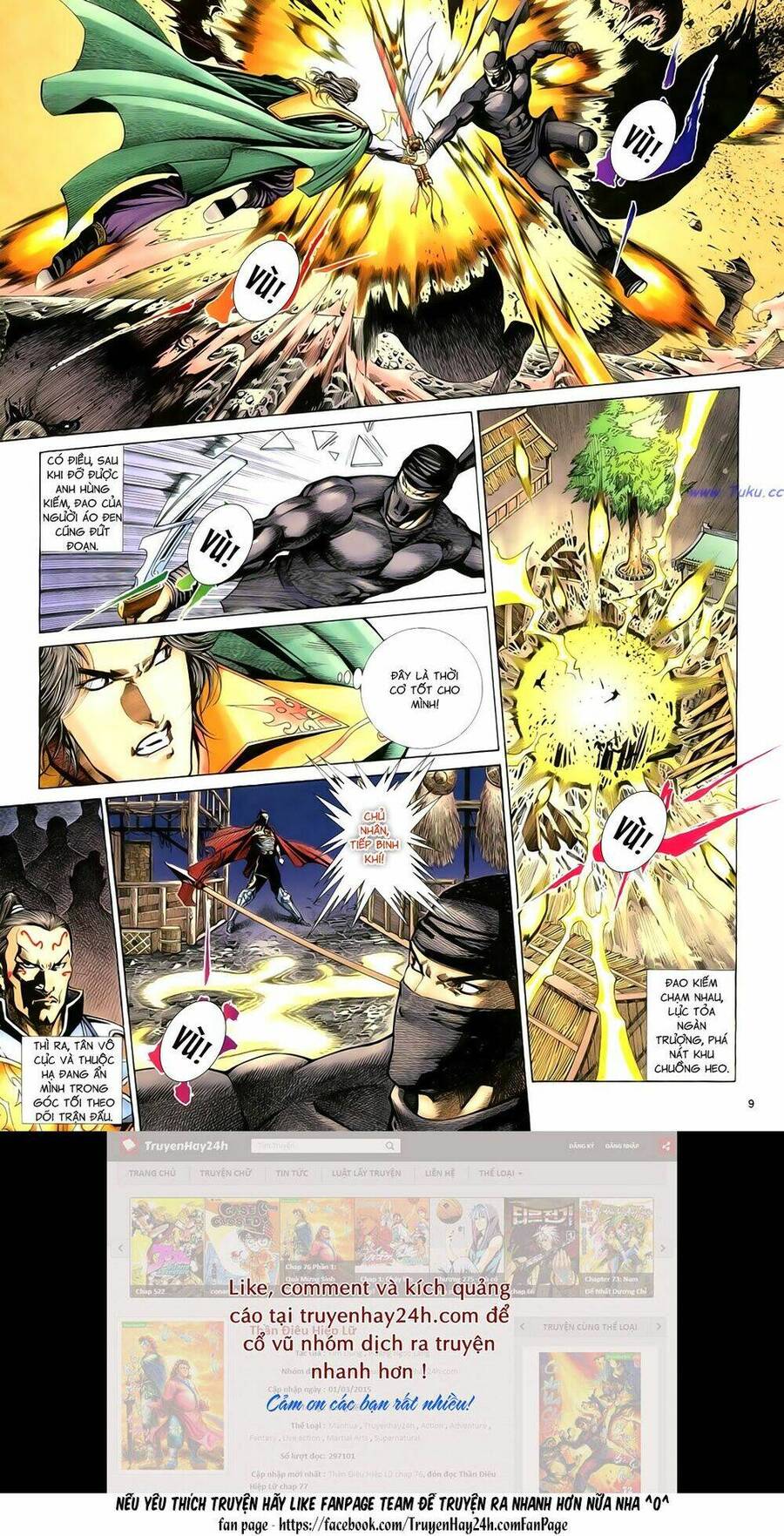 anh hùng vô lệ chapter 87 9