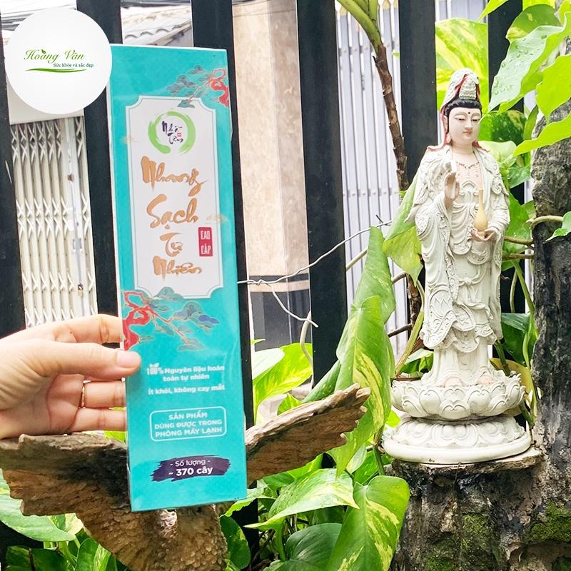 Nhang sạch Tự Nhiên không mùi Nhã Tâm - Hộp 350 gram