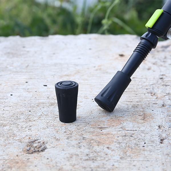 4pcs Replacement Rubber Snowflake Snow Basket + Hiking Trekking Poles Cap