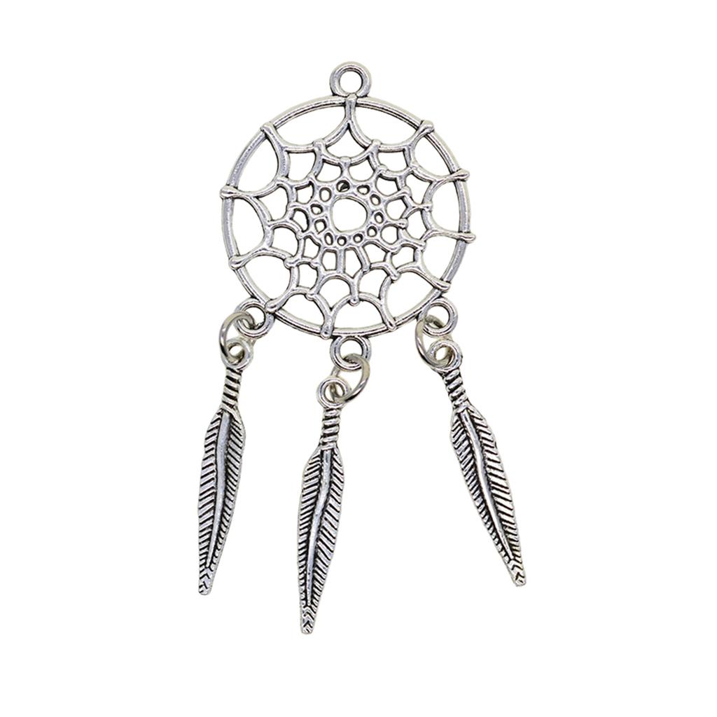 SET OF 20 DREAM CATCHER ALLOY PENDANTS JEWELRY MAKING CHARMS FINDINGS DIY CRAFTS