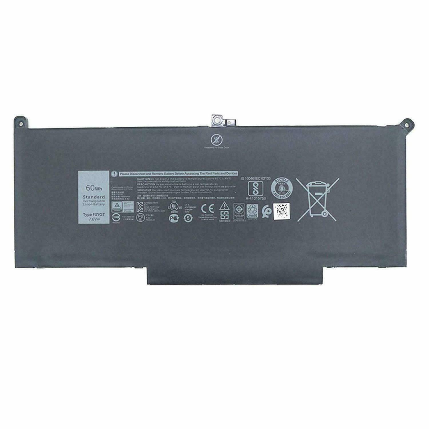 Pin dành cho Laptop Dell Latitude 12 13 14 7280 7290 7380 7390 - F3YGT