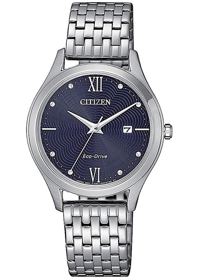 Đồng Hồ Nữ Citizen Dây Thép Không Gỉ EW2530-87L - Mặt Xanh