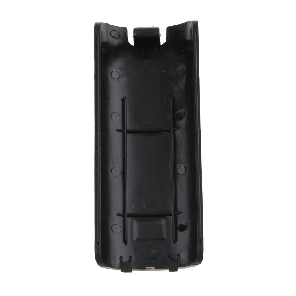 Battery Cover for Wii /Wii U Remote Control Back Door Case Lid + Wrist Strap