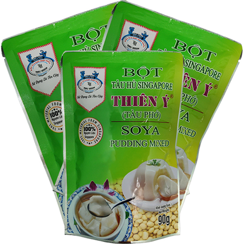 Combo 10 gói - BỘT TÀU HỦ SINGAPORE THIÊN Ý - TÀU HỦ HƯƠNG VỊ THƠM NGON ĐẶC TRƯNG - SOYA PUDDING MIXED - HƯƠNG VỊ THƠM MÁT TỪ ĐẬU NÀNH GIÚP ĐẸP DA - ĐẸP DÁNG
