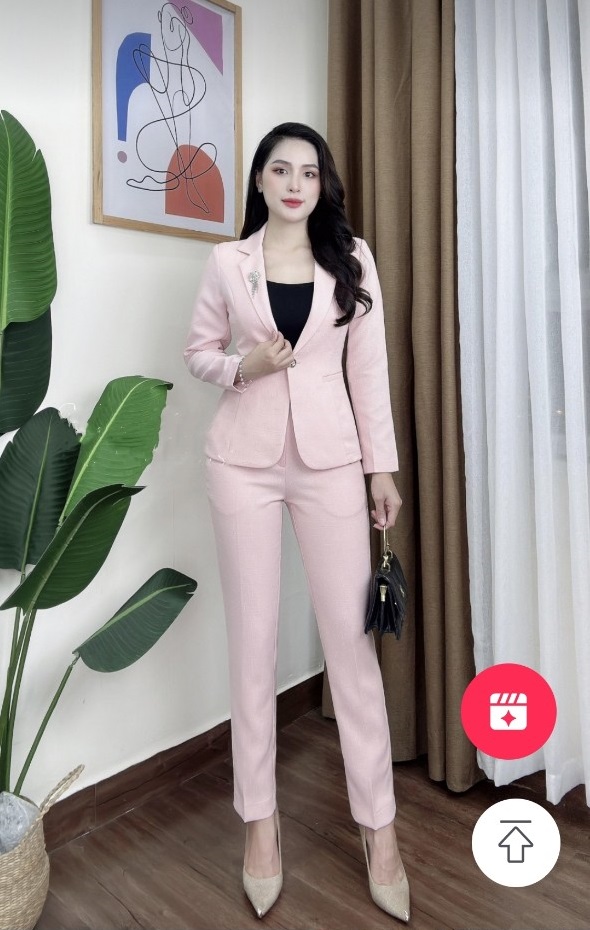 SET BỘ VEST CÔNG SỞ TAY DÀI CAO CẤP