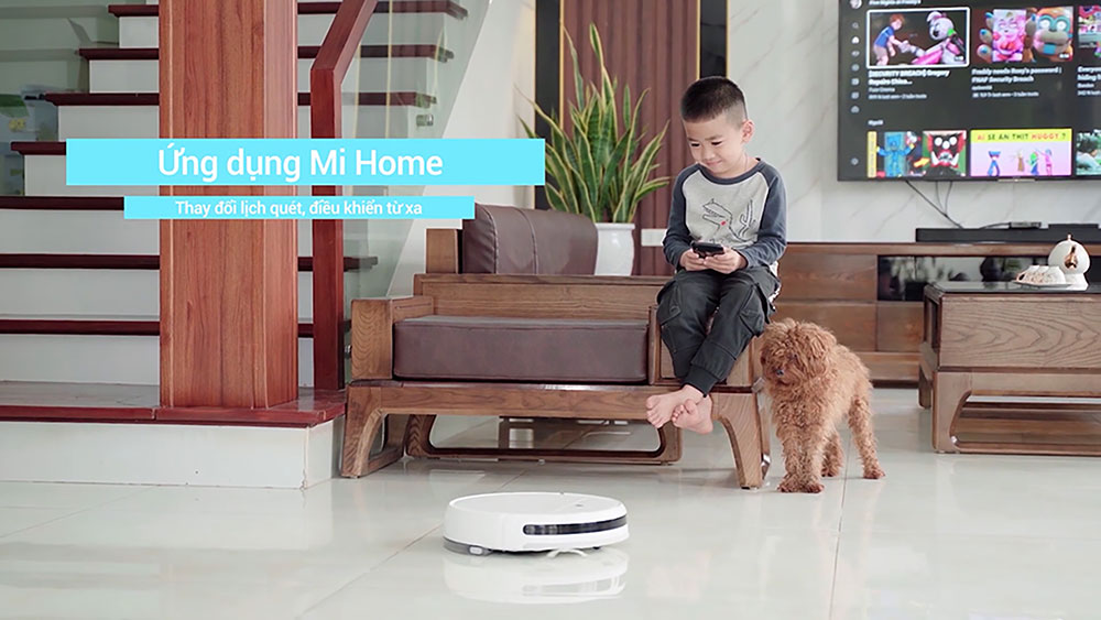 Siêu Robot chuyên hút bụi lau nhà Xiaomi Vacuum Mop 2 STYTJ03ZHM - Hàng Chính Hãng