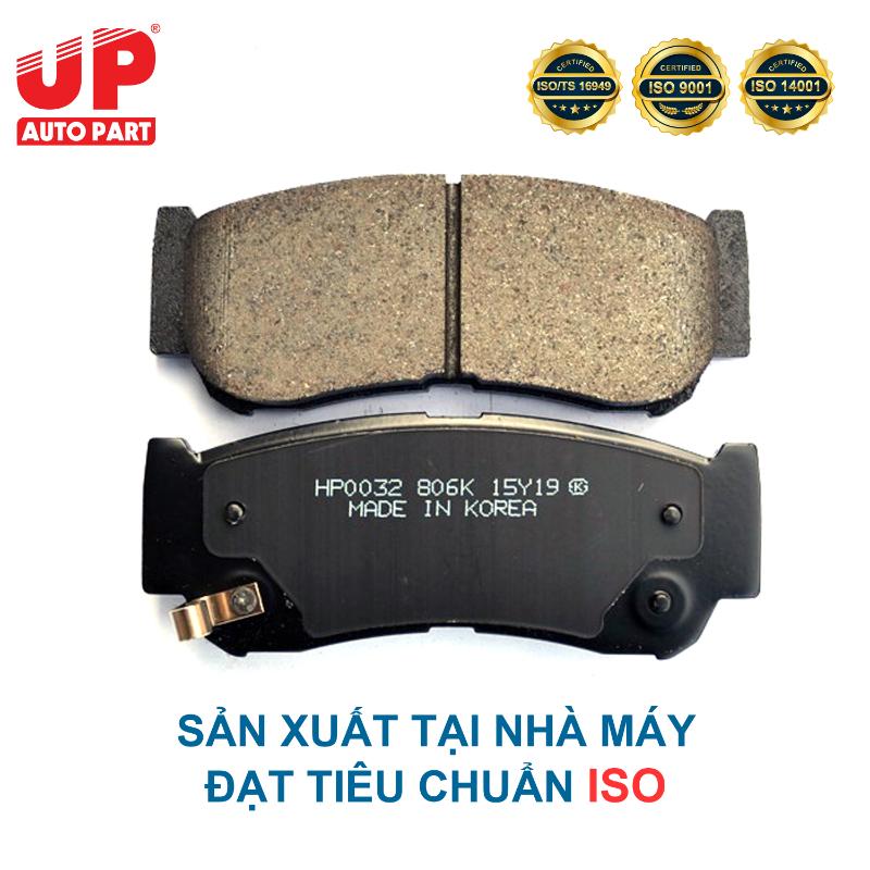 Má phanh bố thắng đĩa sau HYUNDAI SANTAFE 2006-2009