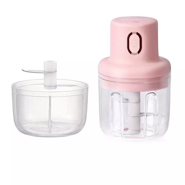 MÁY SAY TỎI ỚT MINI - Máy xay tỏi ớt mini cầm tay sạc điện