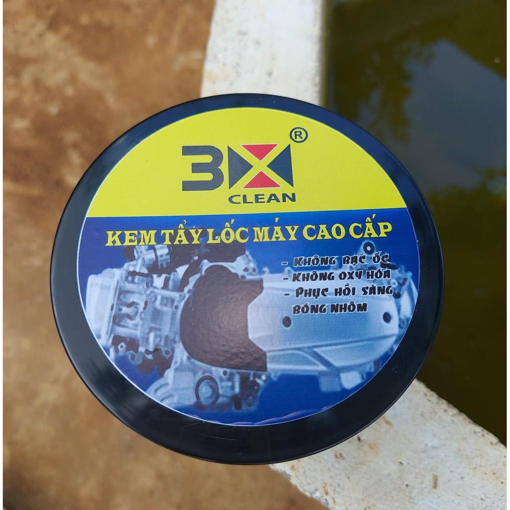 Kem Tẩy Lốc Xe Máy, 3X super Clean 500ml. Tẩy Vết Rỉ Sét Bám Bẩn Lâu Năm