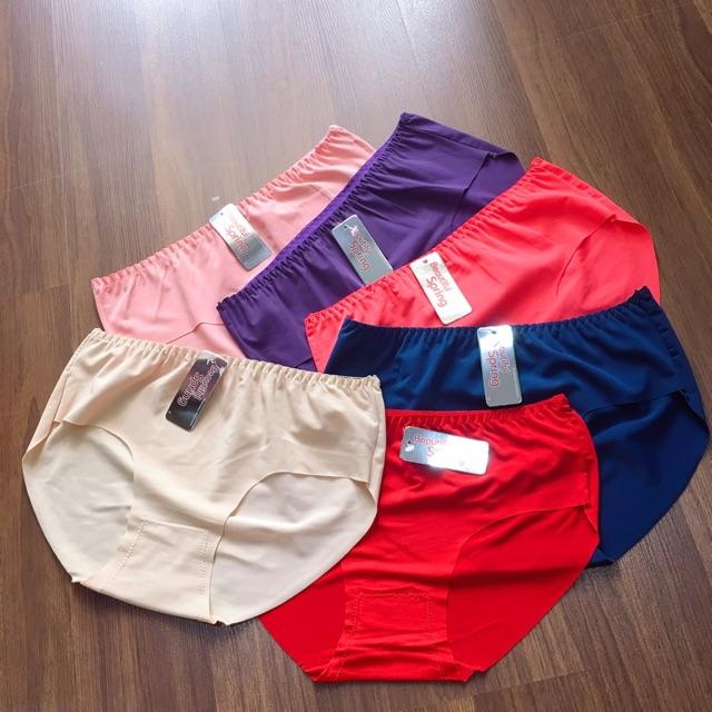COMBO 10 CHIẾC QUẦN LÓT NỮ SU TRƠN TỪ 45-55KG
