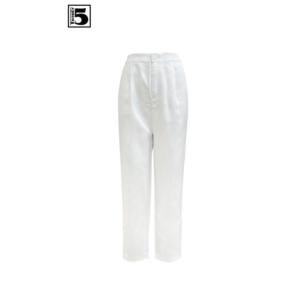 Quần baggy nữ 1 ly mở, túi xéo Twentyfive N629