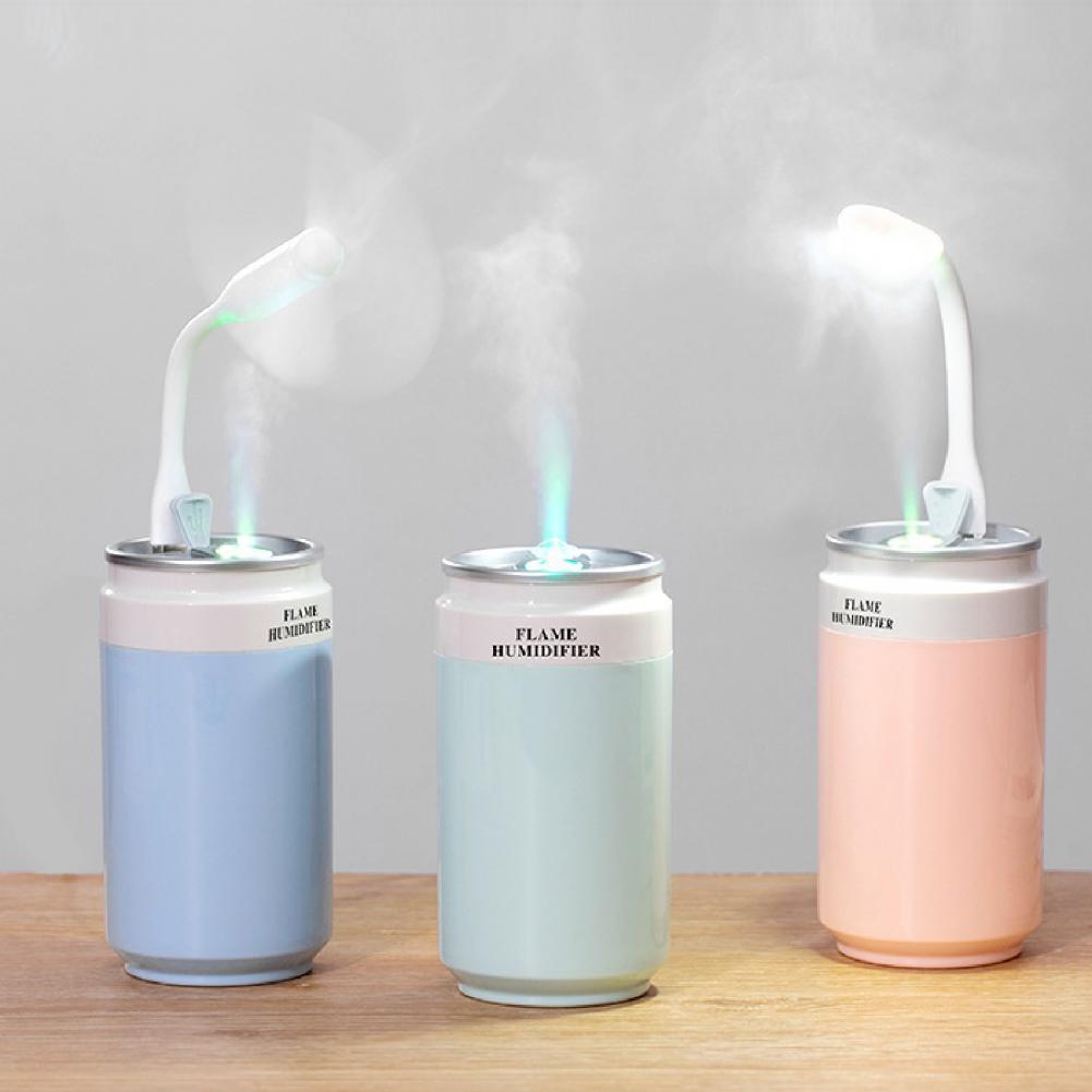 Máy Phun Sương Tạo Độ Ẩm Di Động Quạt USB Mini LED 2-Bánh Răng Điều Chỉnh Để Bàn Tự Động Ngắt Điện Máy Tạo Độ Ẩm Không Khí Xe phụ Kiện