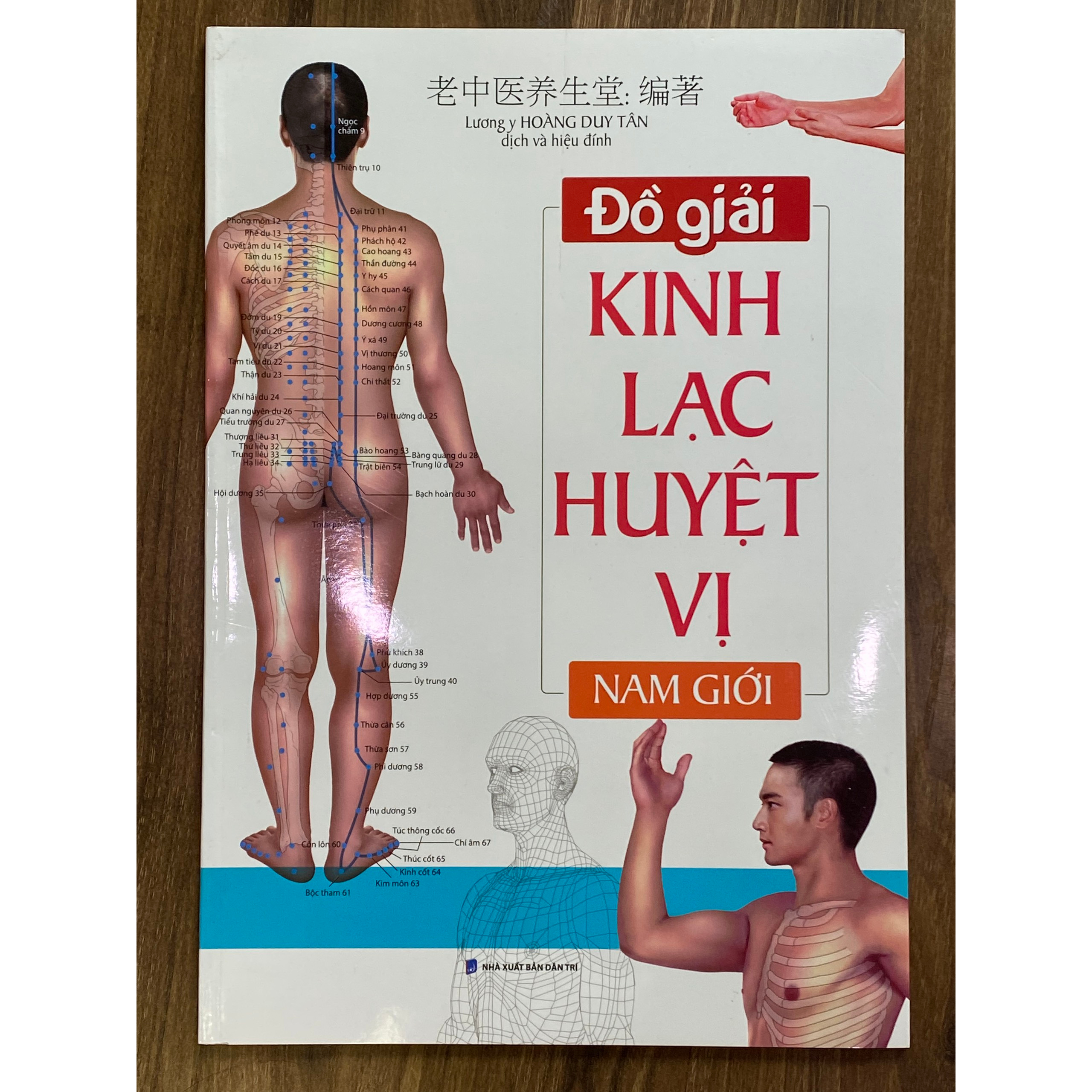 Sách - Combo 4c - Đồ giải kinh lạc huyệt vị cơ thể & Nam giới & phụ nữ & trẻ con