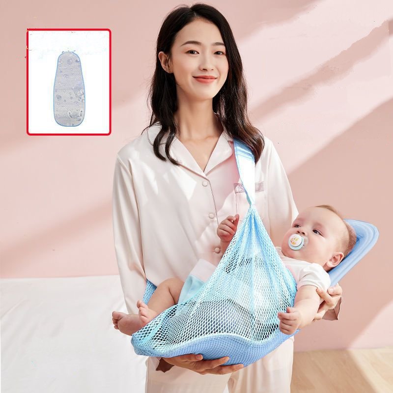 Gối Tựa Cho Bé Bú Kiêm Ru Ngủ 2in1 MAMA BABY - Tặng tấm lót cho bé