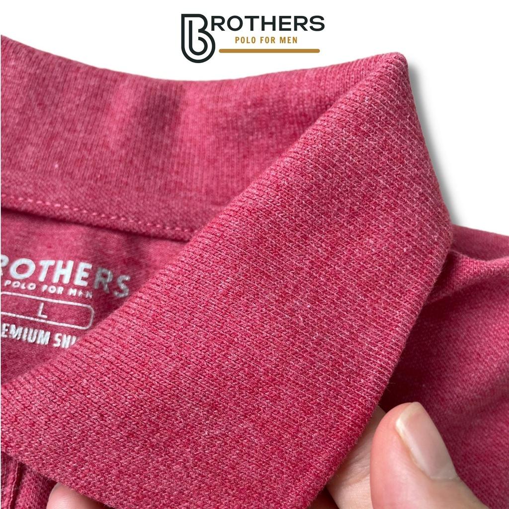 Áo thun POLO nam TRODOM màu mới cổ trụ bẻ basic, vải cá sấu cotton cao cấp, chuẩn form, xịn đẹp - BROTHERS