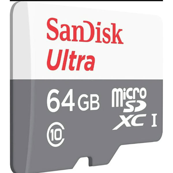 Thẻ nhớ Micro SD 64GB Sandisk Ultra (SDSQUNR-064G-GN3MN)- Hàng chính hãng