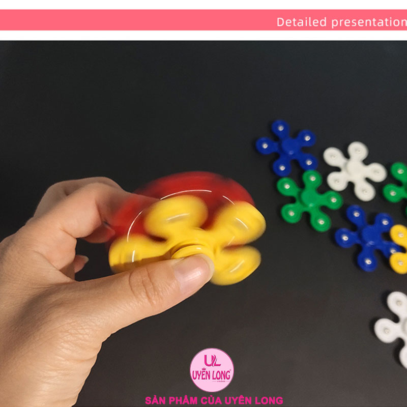 Con Quay Bi Finger Spinner 5 Cánh, Đồ Chơi Tương Tác, Giúp Giảm Stress, Tập Trung Suy Nghĩ Tăng Hiệu Quả Công Việc