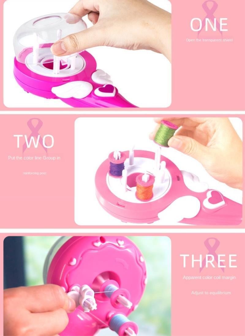 Dụng Cụ Hỗ Trợ Tết Tóc Nhanh Chóng Tiện Lợi Dành Cho Nữ