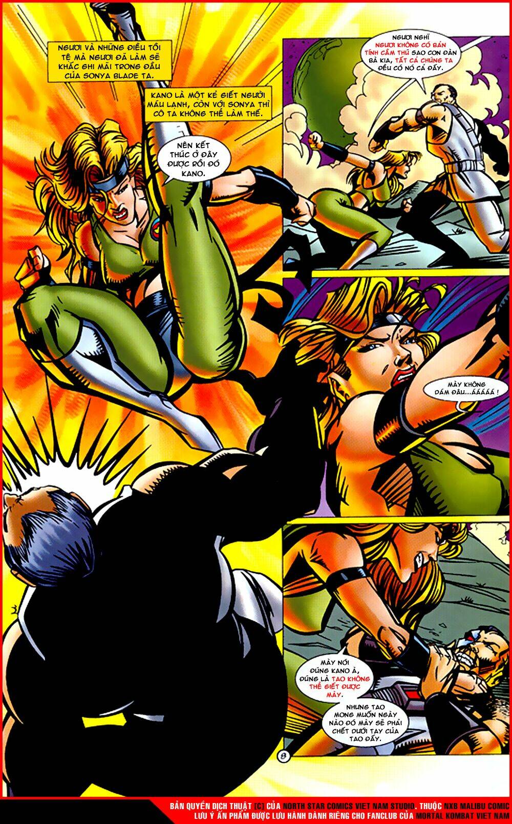 mortal kombat malibu comic chapter 6 9