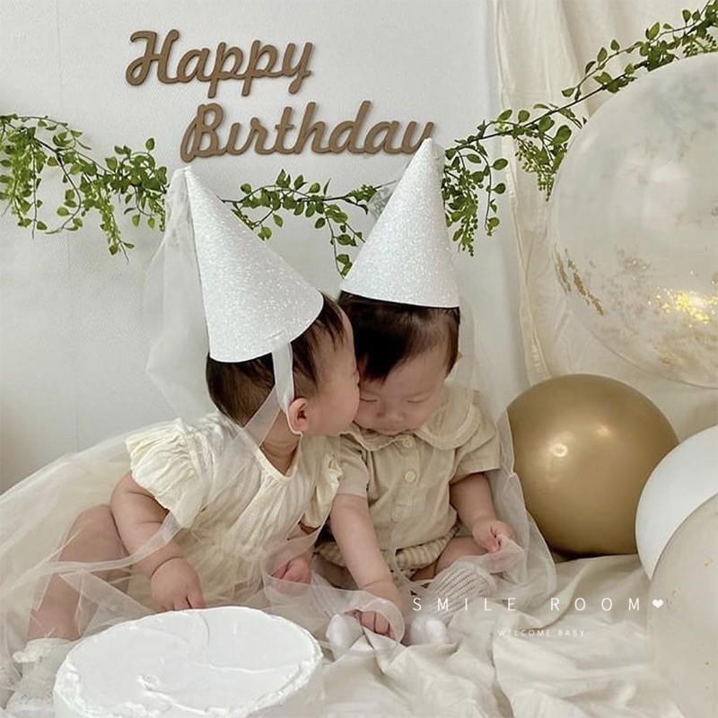 Mũ sinh nhật little angel siêu cưng.