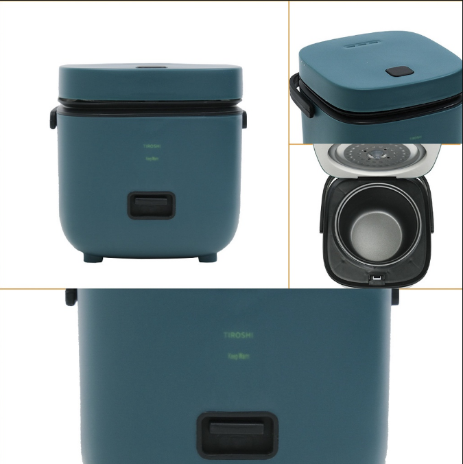 Nồi cơm điện mini đa năng JIASHI 1,2L JWS-6661B nấu cơm nấu cháo hầm hấp luộc cho 1 đến 2 người