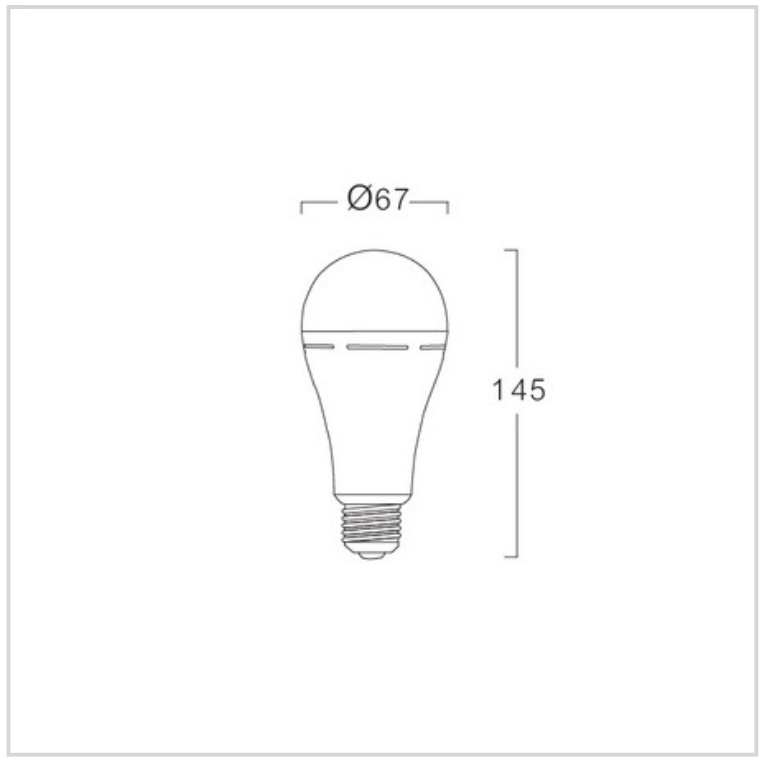 BÓNG ĐÈN LUMAX EMERGENCY - XX THÁI LAN - PIN SẠC DỰ PHÒNG KHI CÚP ĐIỆN