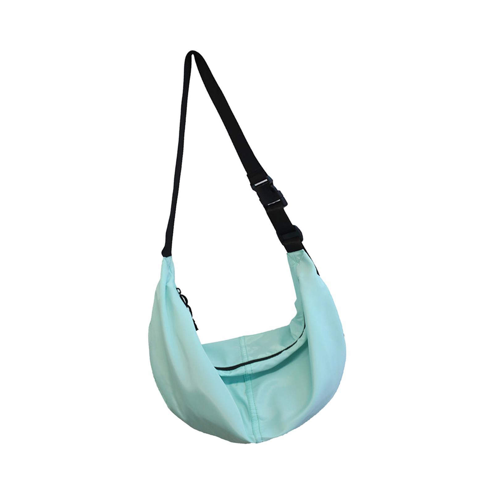 Shoulder Bag Handbag Adult Unisex Casual Shoulder Daypack Pouch Large Capacity Crossbody Bag Dumpling Bag for Outdoor Vacation Walking Beach