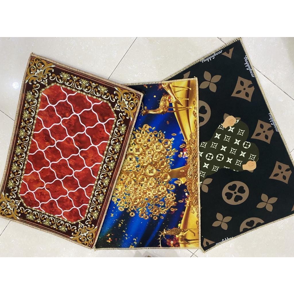 Thảm Lau Chân 3D Chống Trơn Trượt 40x60CM