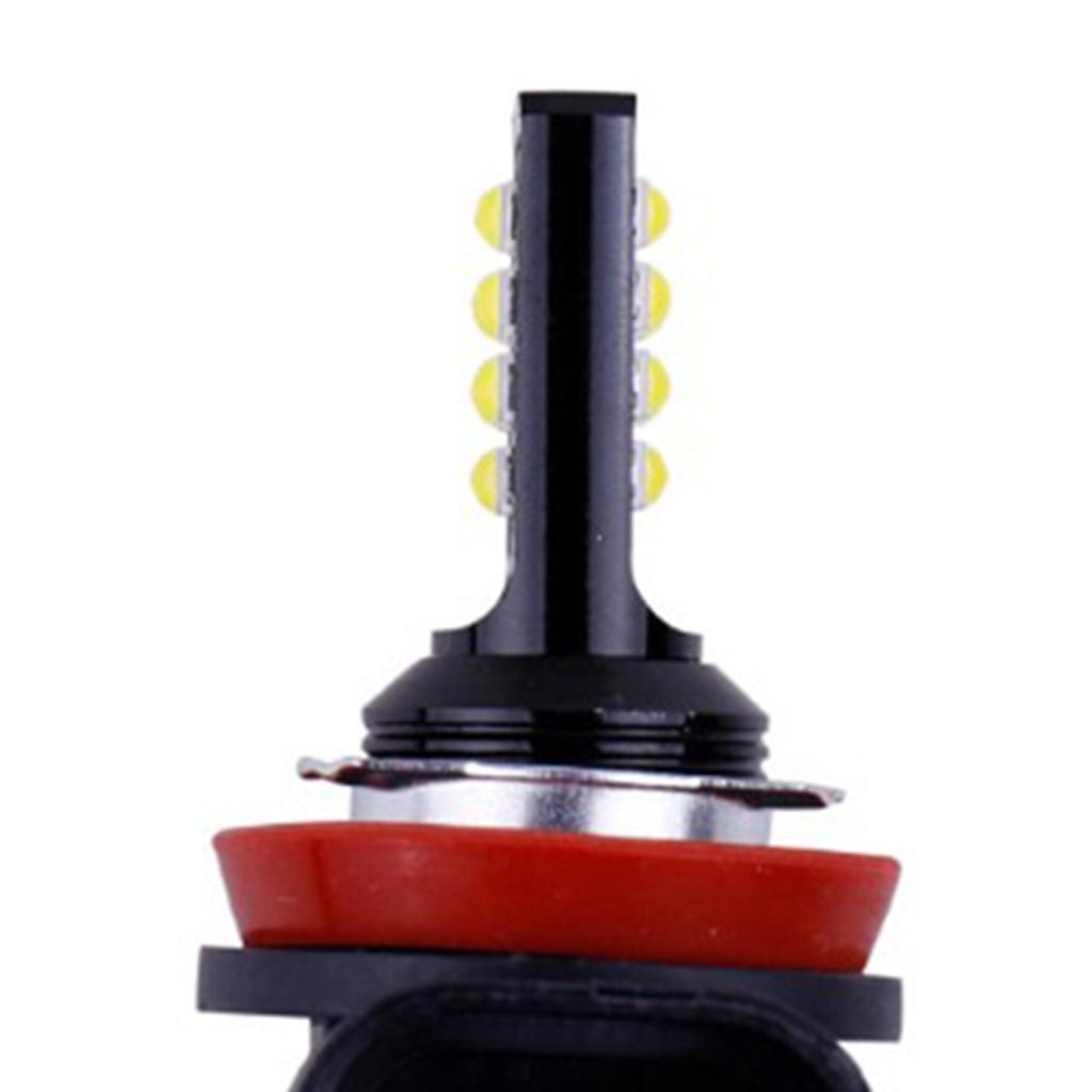 2Pcs H11 H8 1200LM 6500K 60W  LED Fog Driving Light Car