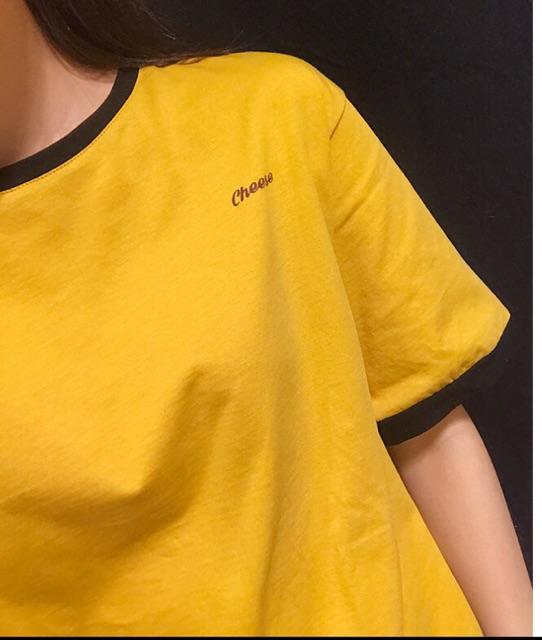 Áo thun tay lỡ form rộng cá tính