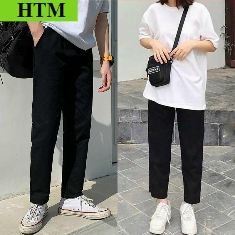 Quần Thể Thao Nam Có Dáng Form Rộng Cạp Quần Cao Chất Vải KaKi Đường May Sắc Nét Hàng Đẹp Hot Trend HTM FASHION