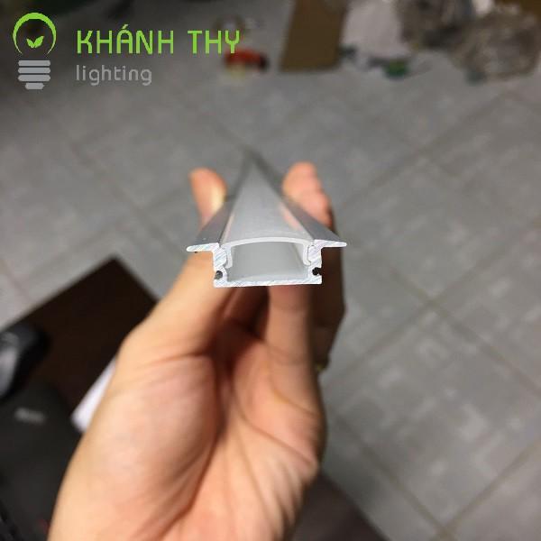 Đèn led thanh nhôm định hình lắp âm tường, âm trần, âm tủ bếp, kệ trưng bày KT 508