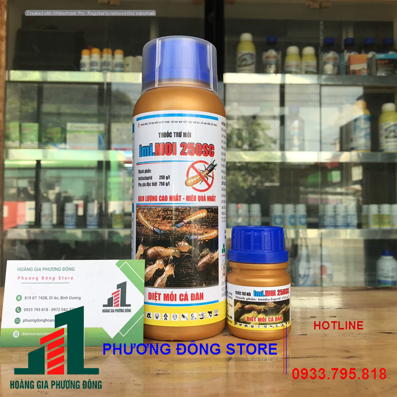 Thuốc diệt mối, phòng mối IMI.MOI  250SC_ chai 50ml