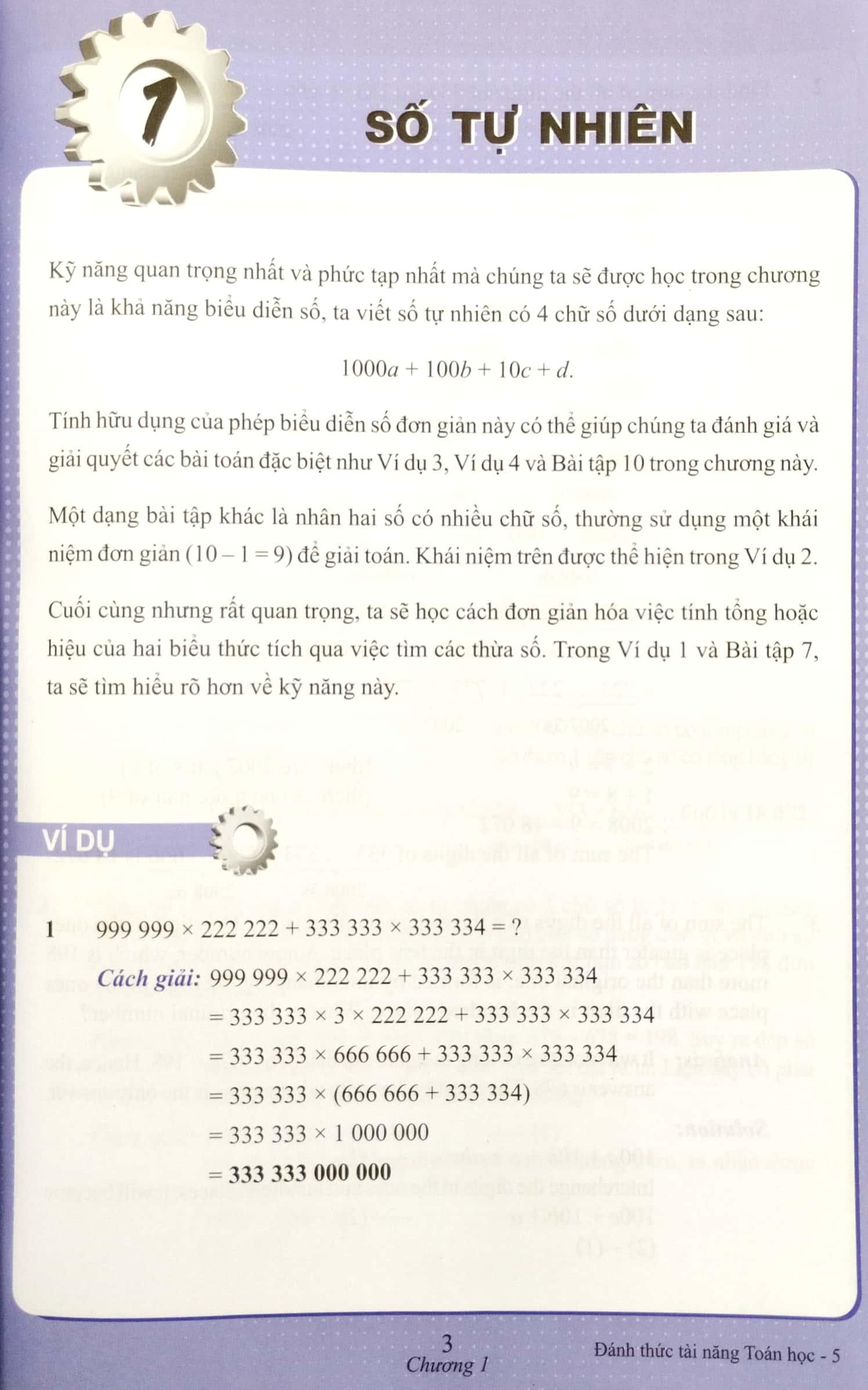 Đánh Thức Tài Năng Toán Học - Unleash The Maths Olympian In You! - Tập 5 (11-13 Tuổi) (Tái Bản 2023)