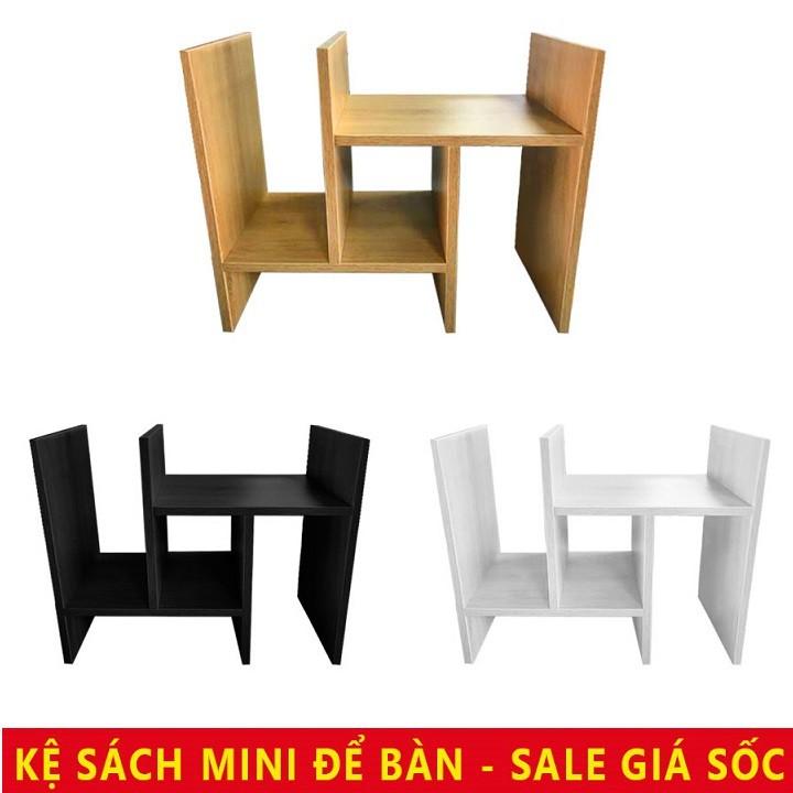 Kệ sách để bàn , kệ sách gỗ lắp ghép đa năng để bàn - ND005