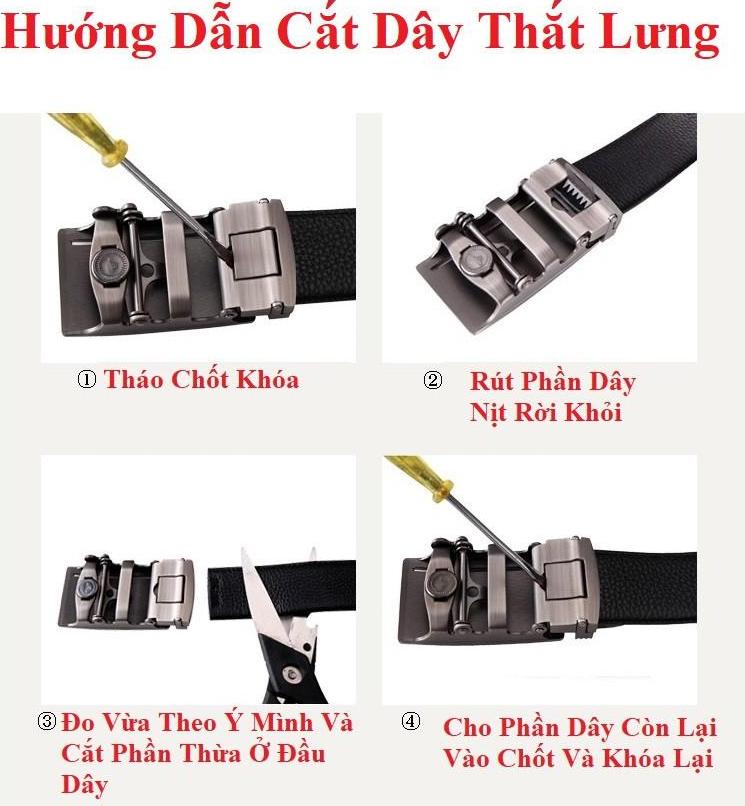 Dây Nịt Thắt Lưng Nam Da Bò Thật Cao Cấp Thời Trang - R3