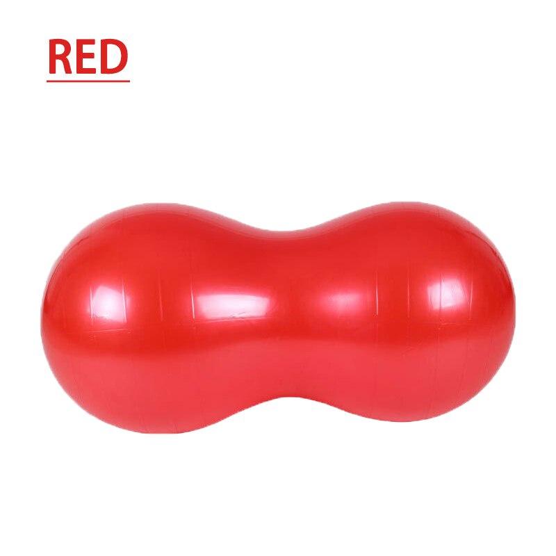 Pilates Ball PVC Explosion-proof Peanut Yoga Ball Balance Massage Lightweight Gymnastics Exercise Home Sports Fitness Equipment