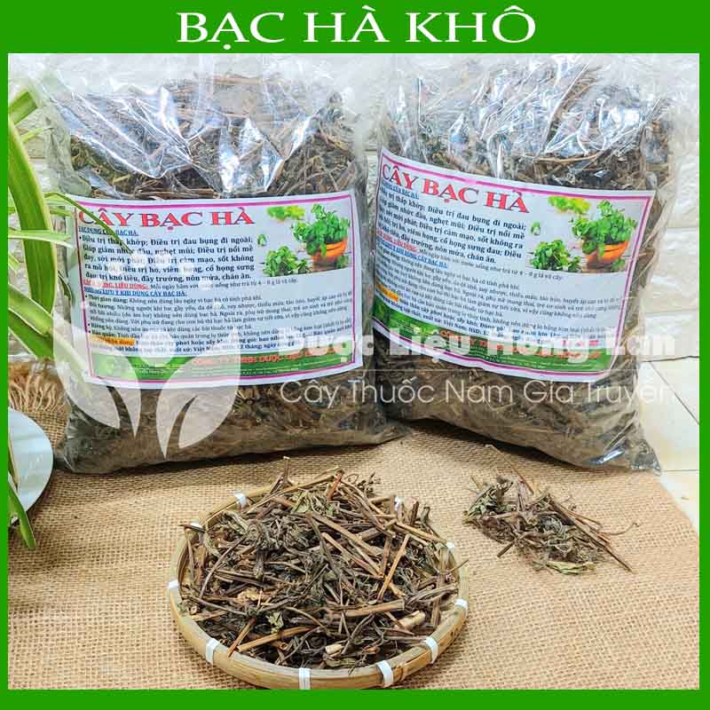 Cây Bạc Hà khô sạch đóng gói 500gram