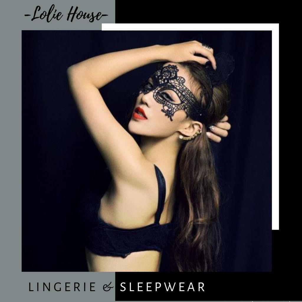 Mặt nạ ren sexy quyến rũ - Bịt mắt ren sexy quyến rũ LOLIE HOUSE - PK2