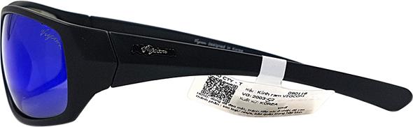 Kính Mát Unisex Vigcom VG2003S S2 - Đen Tròng Xanh Dương