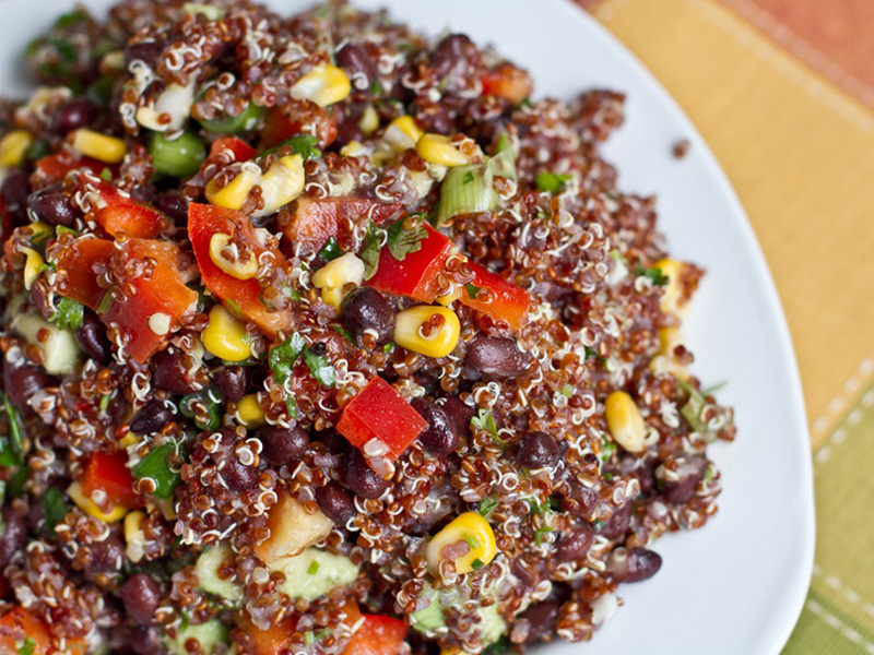 Hạt quinoa (diêm mạch) đỏ (Red Quinoa) Peru-Nam Mỹ