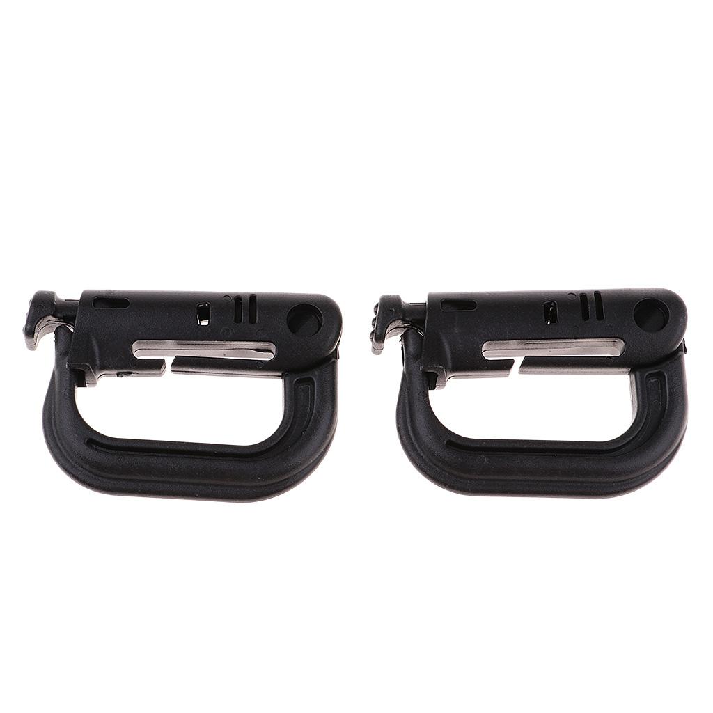 20pcs    Locking Buckle Carabiner Climbing Hanging Hook