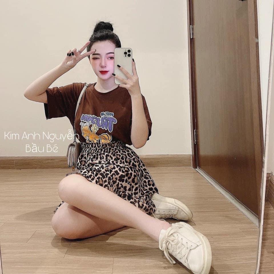 Chân váy da báo vải kate phong cách sexy TTPK0024  MixASale