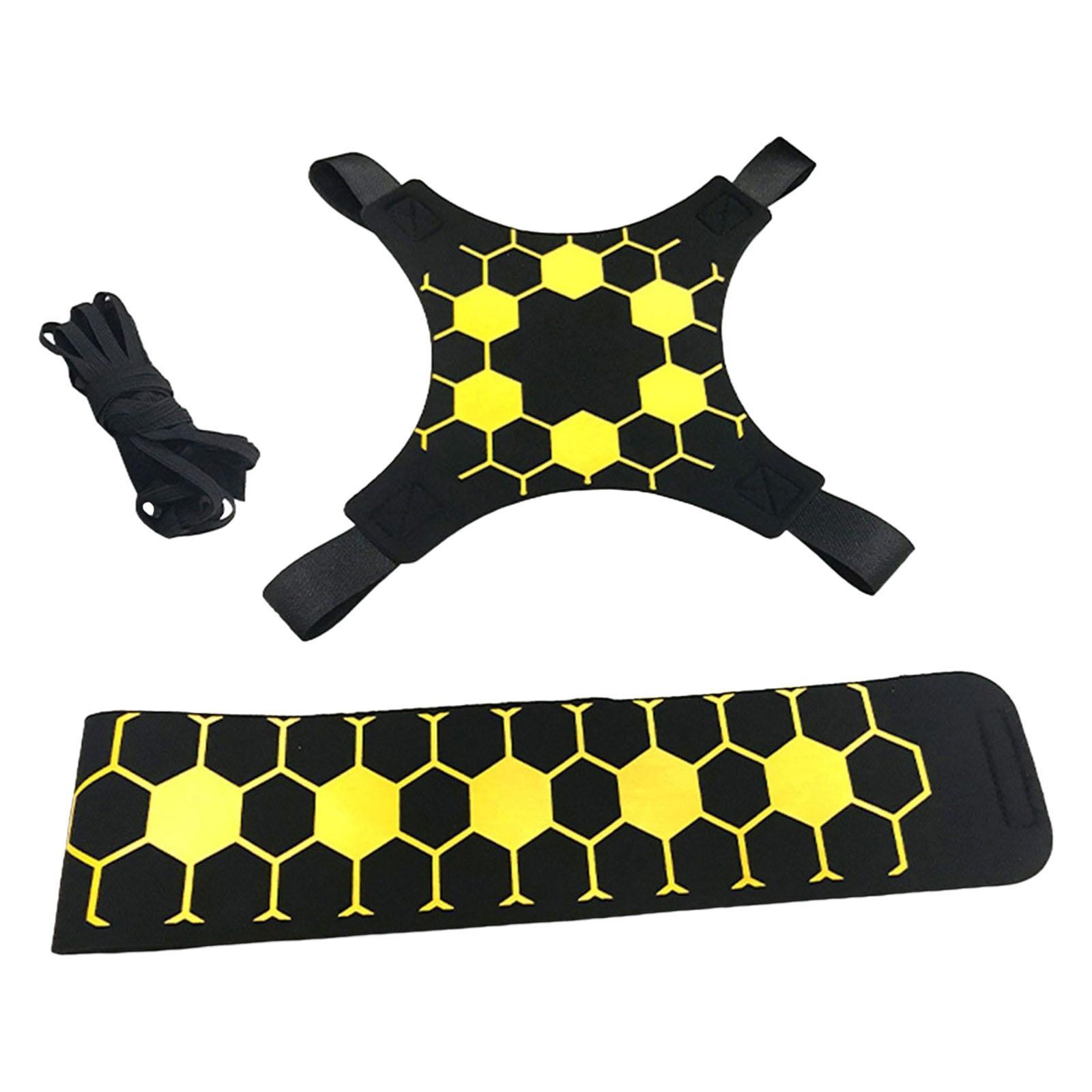Soccer Trainer Kick Throw Solo Practice Control Skills Adjustable Waist Belt