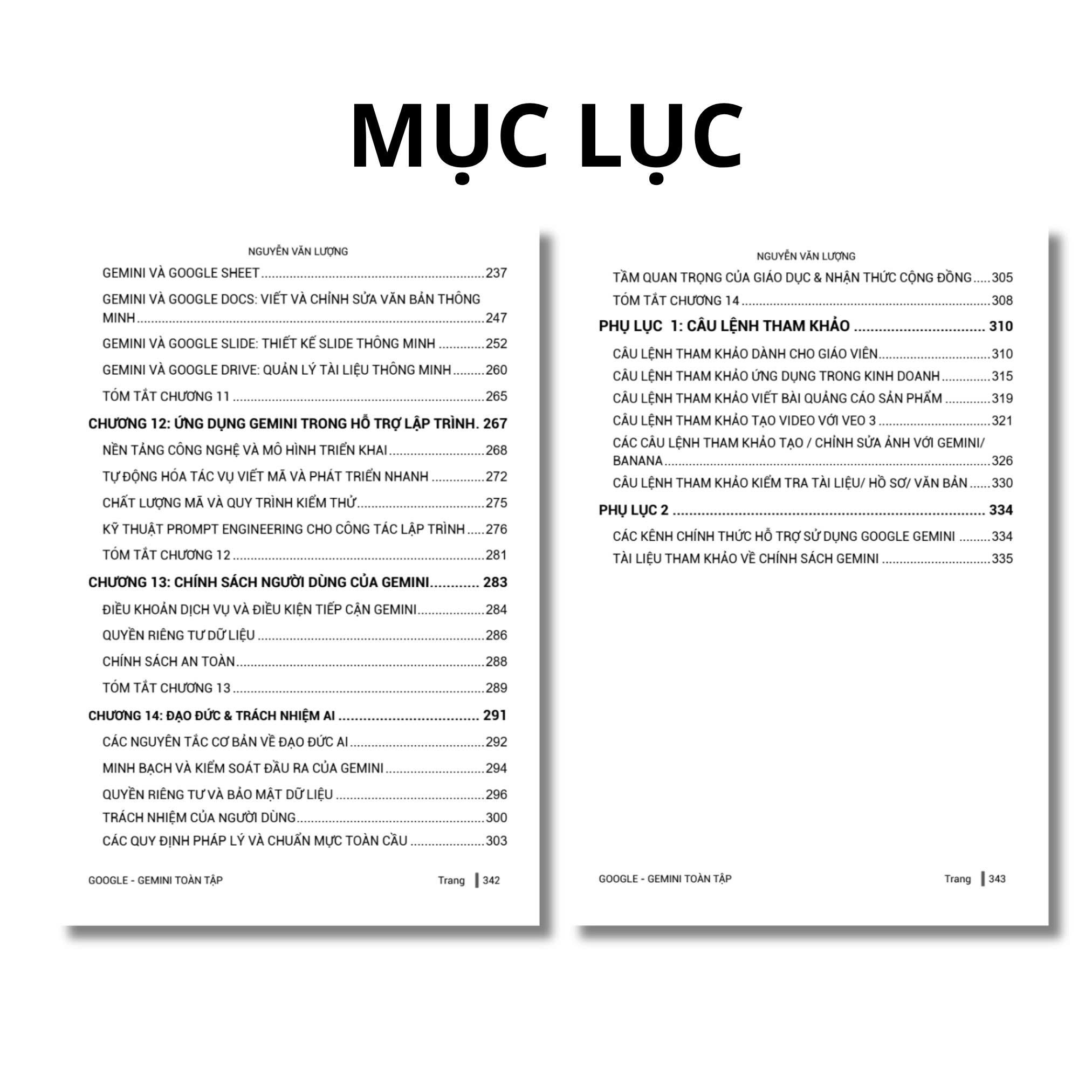 Sách - Google Gemini Toàn tập