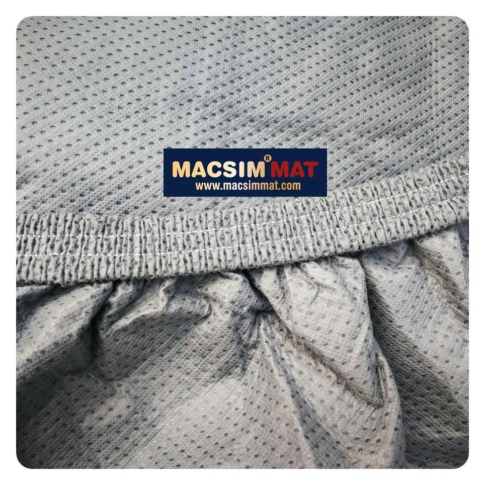 Bạt phủ ô tô chất liệu vải không dệt 4 lớp cao cấp MACSIM cho Mercedes G màu ghi