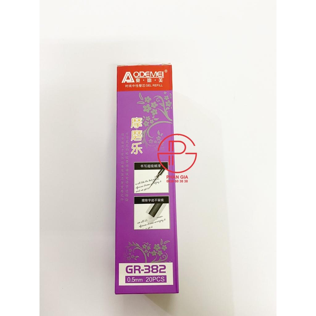 20 Ruột Bút Nước TÍM Xóa Được GR382 - Ngòi 0.5mm