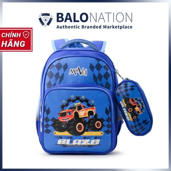 Balo Học Sinh Tiểu Học Dành Cho Bé Trai Lớp 1-3 MR VUI 947 - Hàng Chính Hãng