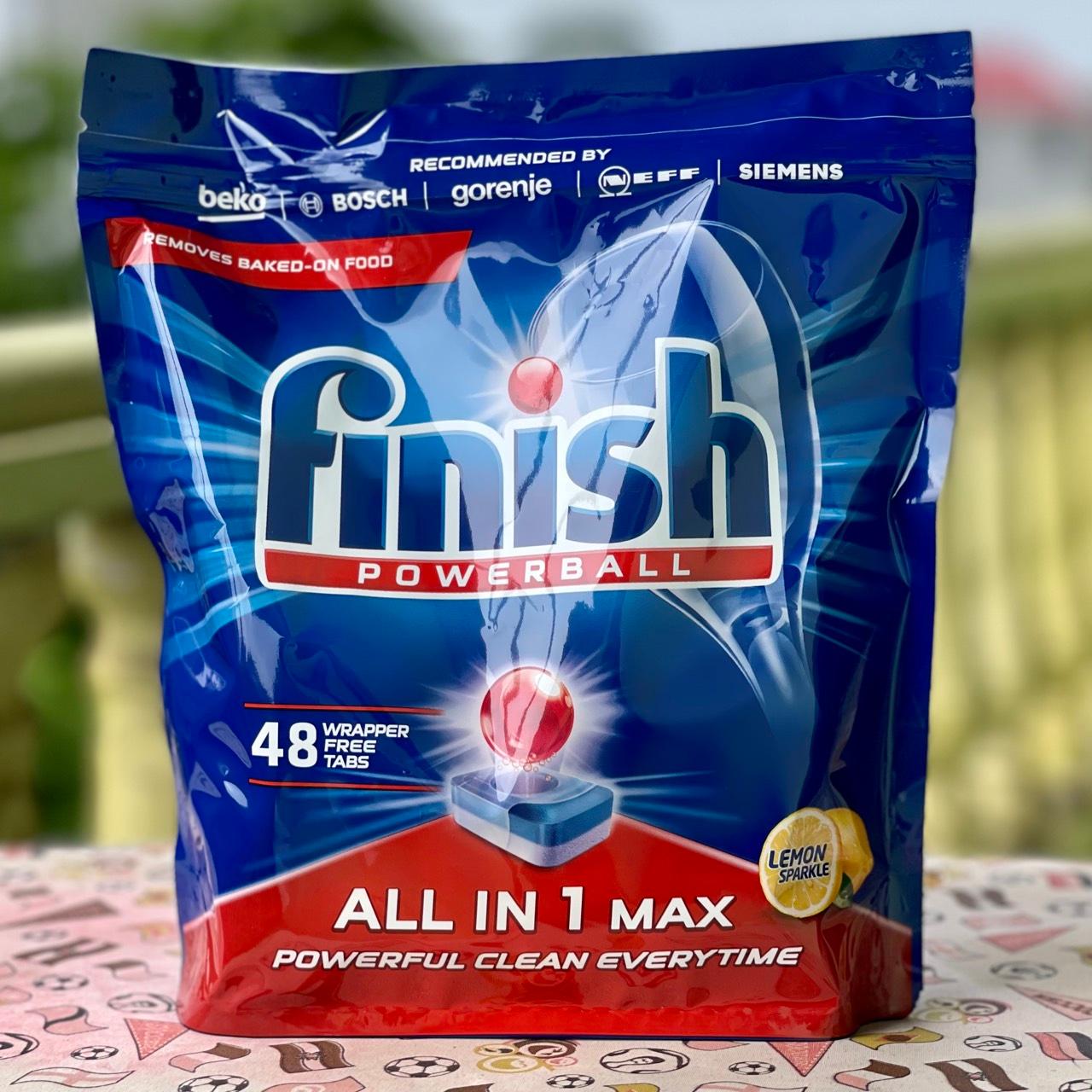 Viên rửa bát Finish All in 1 max 48 viên / túi