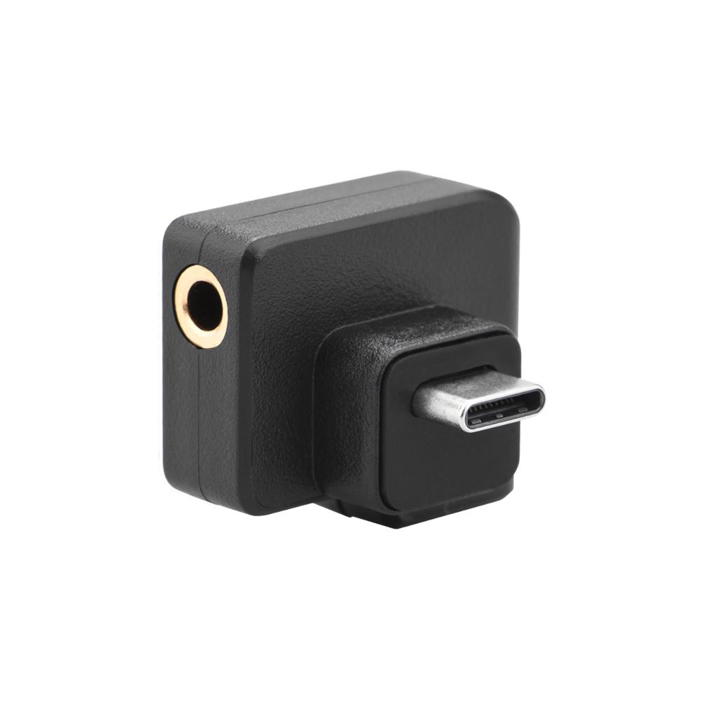 Bộ chuyển đổi USB C Đủ độ chắc chắn bền bỉ Loại C Giắc cắm micro 3,5 mm từ nam sang nữ cho DJI OSMO ACTION